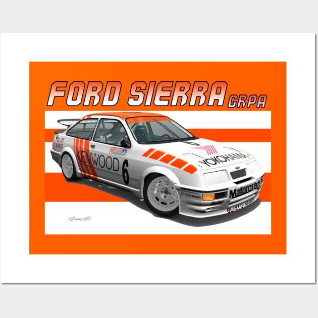 GrA Ford Sierra RS Cosworth Wall Art by PjesusArt